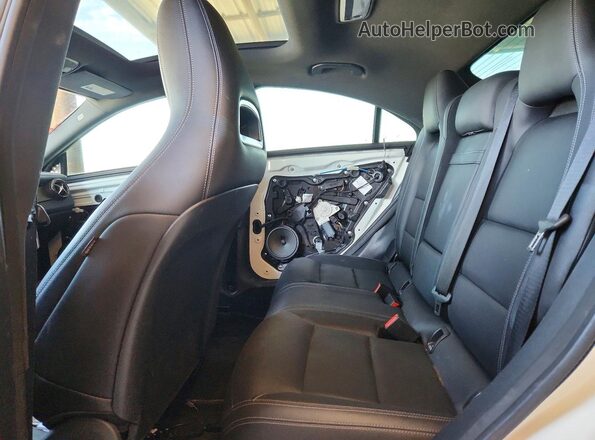 WDDSJ4EB2JN549281 2018 MERCEDES-BENZ CLA-CLASS Белый Вид задних сидений