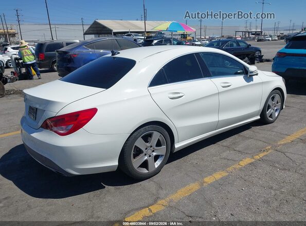 WDDSJ4EB4HN467661 2017 MERCEDES-BENZ CLA 250 Белый Задняя правая четверть