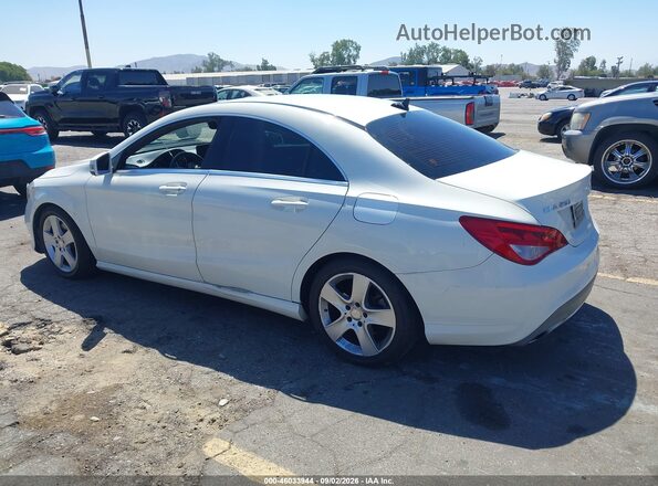 WDDSJ4EB4HN467661 2017 MERCEDES-BENZ CLA 250 Белый Задняя левая четверть