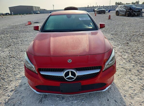 WDDSJ4EB4JN530893 2018 MERCEDES-BENZ CLA-CLASS Красный Вид спереди