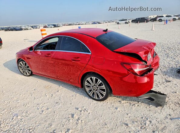 WDDSJ4EB4JN530893 2018 MERCEDES-BENZ CLA-CLASS Красный Задняя левая четверть