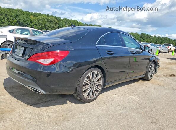 WDDSJ4EB4JN679241 2018 MERCEDES-BENZ CLA-CLASS Black Trasero derecho