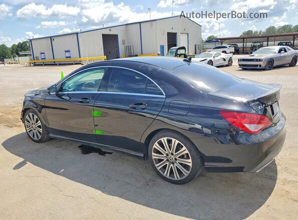 WDDSJ4EB4JN679241 2018 MERCEDES-BENZ CLA-CLASS Black Trasero izquierdo