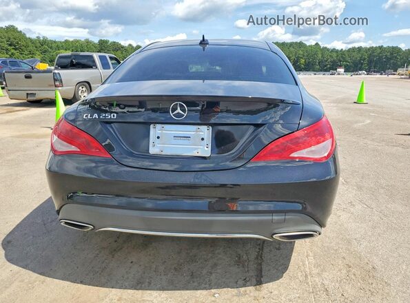 WDDSJ4EB4JN679241 2018 MERCEDES-BENZ CLA-CLASS Black Vista trasera