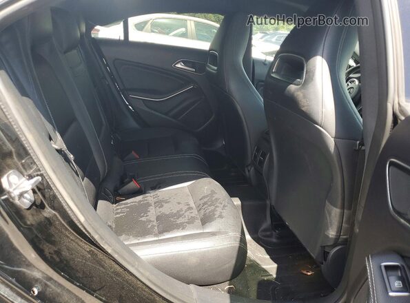 WDDSJ4EB4JN679241 2018 MERCEDES-BENZ CLA-CLASS Black Vista de los asientos traseros