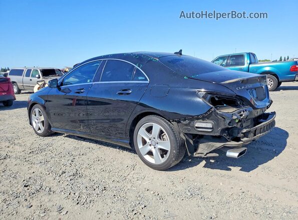 WDDSJ4EB5GN381595 2016 MERCEDES-BENZ CLA-CLASS Black Trasero izquierdo