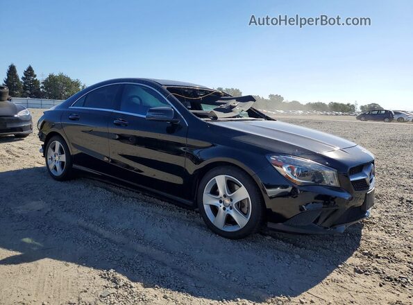 WDDSJ4EB5GN381595 2016 MERCEDES-BENZ CLA-CLASS Black Delantero derecho