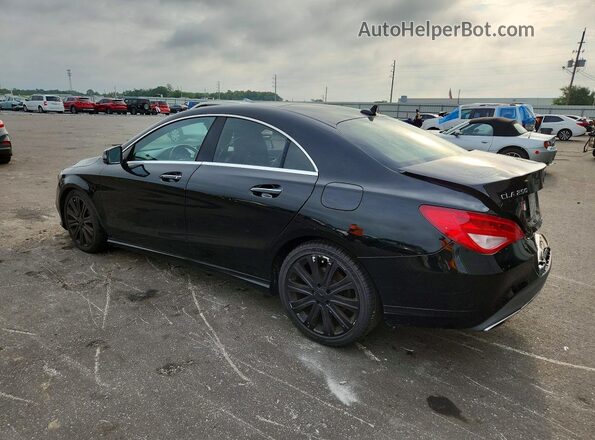WDDSJ4EB5JN568195 2018 MERCEDES-BENZ CLA-CLASS Черный Задняя левая четверть