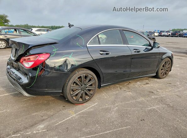 WDDSJ4EB5JN568195 2018 MERCEDES-BENZ CLA-CLASS Черный Задняя правая четверть