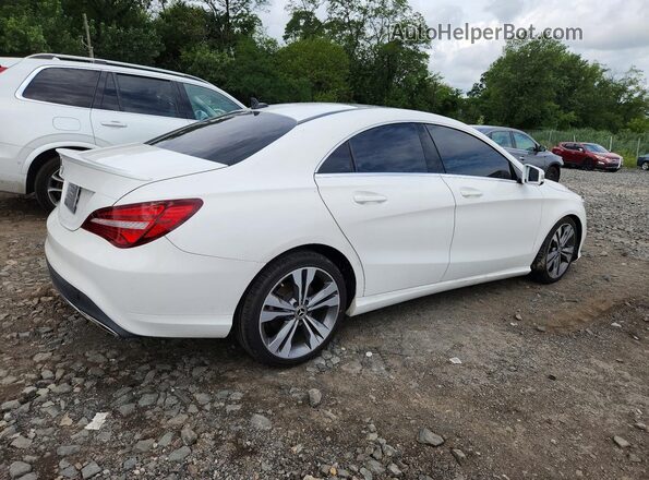 WDDSJ4EB5KN735060 2019 MERCEDES-BENZ CLA-CLASS White Trasero derecho