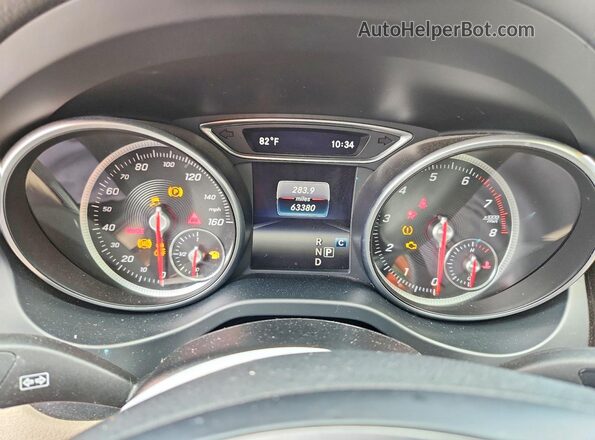 WDDSJ4EB5KN735060 2019 MERCEDES-BENZ CLA-CLASS White Vista del cuadro de instrumentos