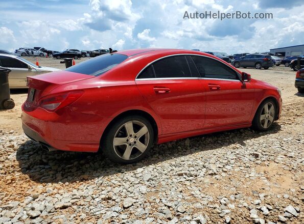 WDDSJ4EB6GN312902 2016 MERCEDES-BENZ CLA-CLASS Red Задня права чверть