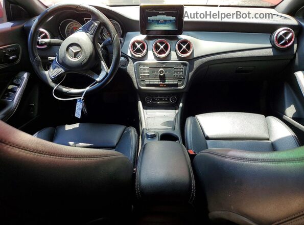 WDDSJ4EB6GN312902 2016 MERCEDES-BENZ CLA-CLASS Red Вид панелі приладів