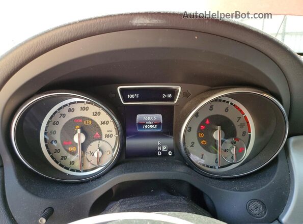 WDDSJ4EB6GN312902 2016 MERCEDES-BENZ CLA-CLASS Red Вид щитка приладів