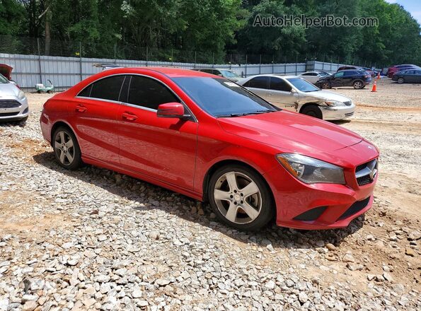 WDDSJ4EB6GN312902 2016 MERCEDES-BENZ CLA-CLASS Red Передня права чверть