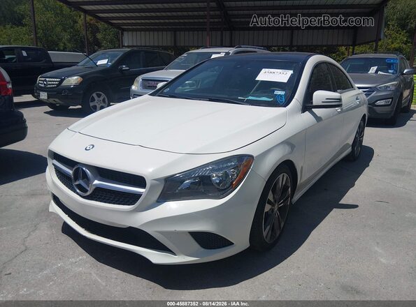 WDDSJ4EB6GN380486 2016 MERCEDES-BENZ CLA 250 Cream Vista tres cuartos delantera izquierda