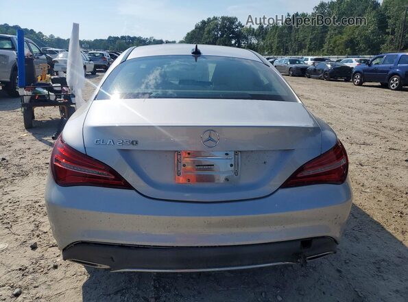 WDDSJ4EB6KN711351 2019 MERCEDES-BENZ CLA-CLASS Silver უკანა ხედი