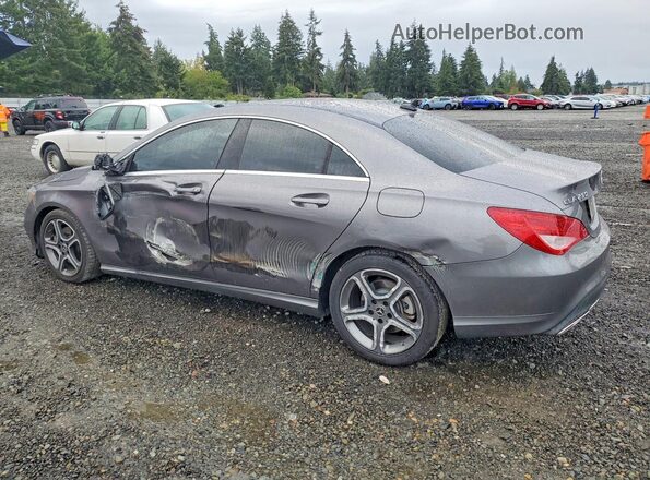 WDDSJ4EB7JN695112 2018 MERCEDES-BENZ CLA-CLASS Серый Задняя левая четверть