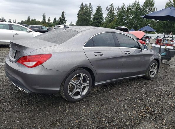 WDDSJ4EB7JN695112 2018 MERCEDES-BENZ CLA-CLASS Серый Задняя правая четверть