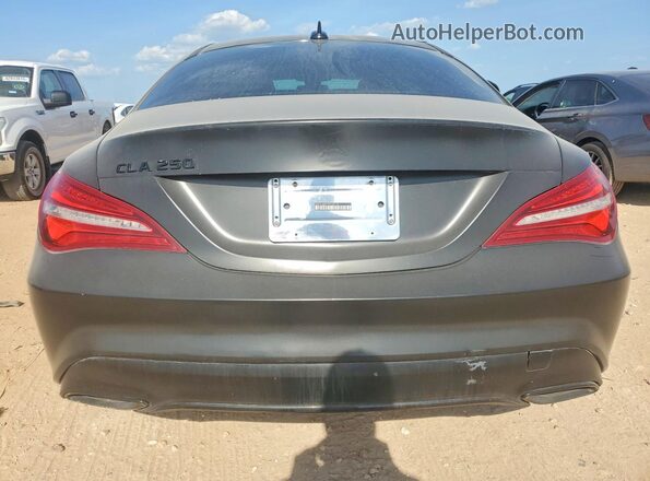 WDDSJ4EB7KN728143 2019 MERCEDES-BENZ CLA-CLASS Black Вид ззаду