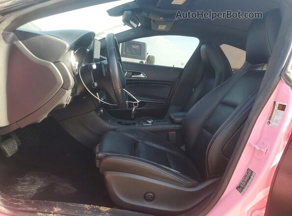 WDDSJ4EB7KN728143 2019 MERCEDES-BENZ CLA-CLASS Black Вид салону спереду