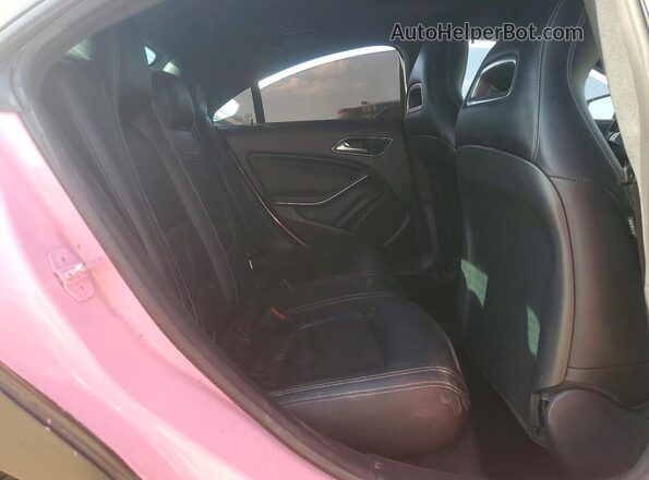 WDDSJ4EB7KN728143 2019 MERCEDES-BENZ CLA-CLASS Black Вид задніх сидінь