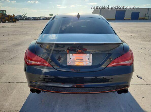 WDDSJ4EB9GN308679 2016 MERCEDES-BENZ CLA-CLASS Black Вид ззаду