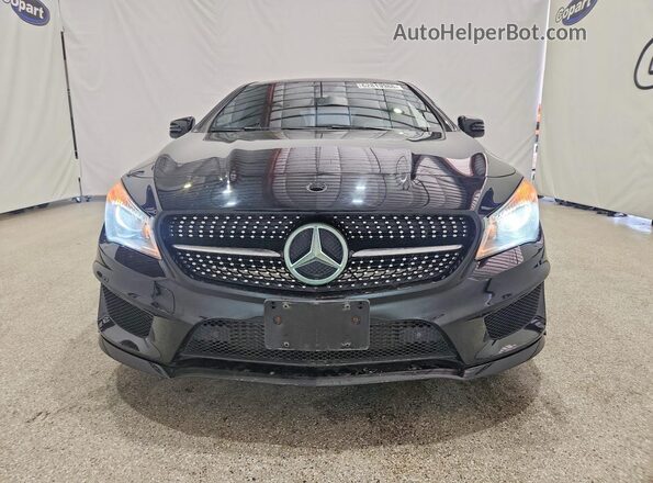 WDDSJ4EB9GN385245 2016 MERCEDES-BENZ CLA-CLASS Black Вид спереду