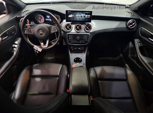 WDDSJ4EB9GN385245 2016 MERCEDES-BENZ CLA-CLASS Black Вид панелі приладів