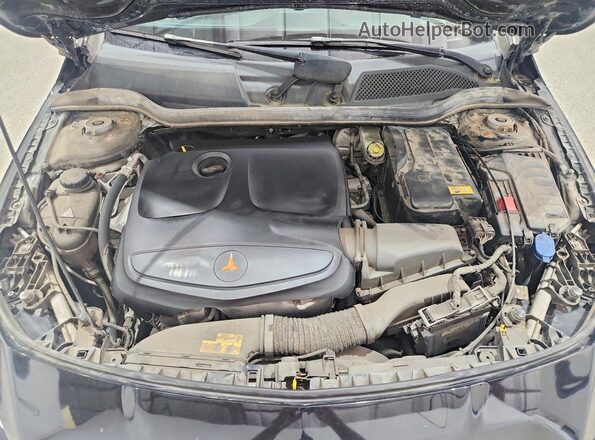 WDDSJ4EB9GN385245 2016 MERCEDES-BENZ CLA-CLASS Black Вид задньої частини салону