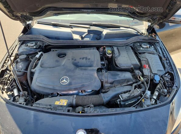 WDDSJ4EB9HN440116 2017 MERCEDES-BENZ CLA-CLASS Black Вид задньої частини салону
