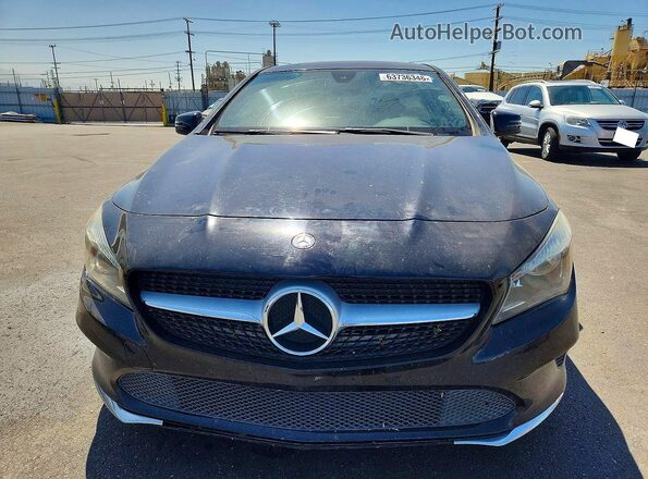 WDDSJ4EB9HN440116 2017 MERCEDES-BENZ CLA-CLASS Black Вид спереду