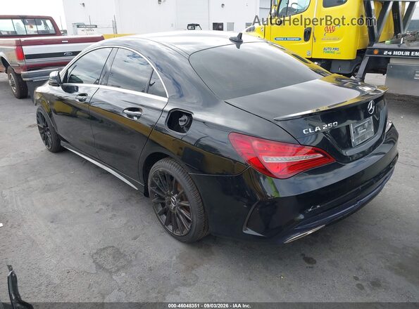 WDDSJ4EB9HN454484 2017 MERCEDES-BENZ CLA 250 Black უკანა მარცხენა