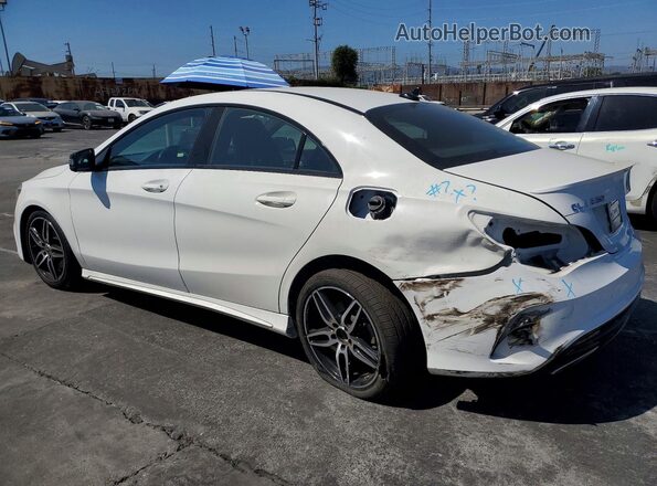 WDDSJ4EBXKN738410 2019 MERCEDES-BENZ CLA-CLASS Белый Задняя левая четверть