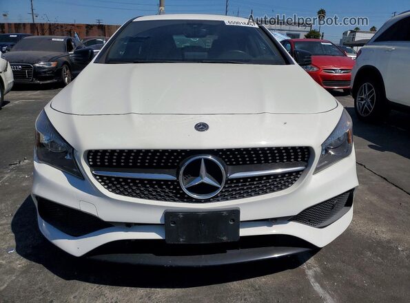 WDDSJ4EBXKN738410 2019 MERCEDES-BENZ CLA-CLASS Белый Вид спереди