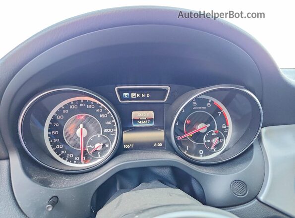 WDDTG5CB1GJ229655 2016 MERCEDES-BENZ GLA Black Instrument cluster view