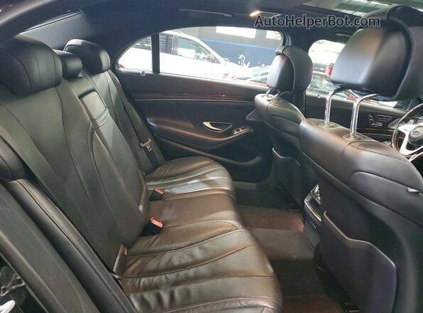WDDUG6EBXJA347279 2018 MERCEDES-BENZ S Black Вид задніх сидінь
