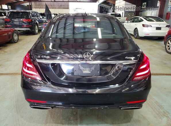 WDDUG6EBXJA347279 2018 MERCEDES-BENZ S Black Вид ззаду