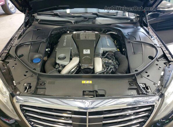 WDDUG7JBXHA286408 2017 MERCEDES-BENZ S Black Вид задньої частини салону