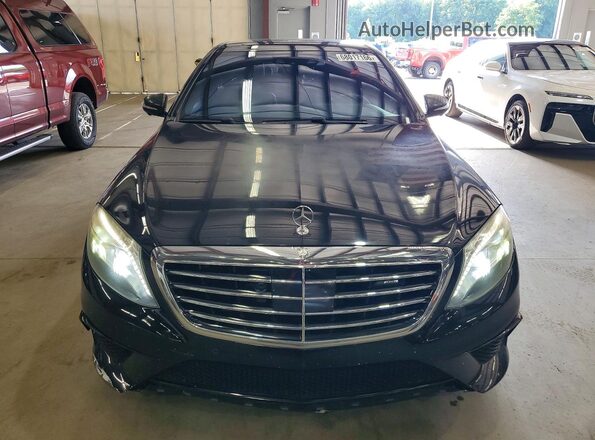 WDDUG7JBXHA286408 2017 MERCEDES-BENZ S Black Вид спереду