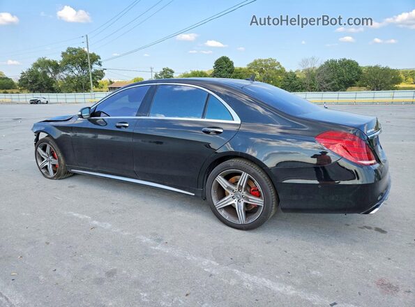 WDDUG7JBXHA291348 2017 MERCEDES-BENZ S Black Tył lewy