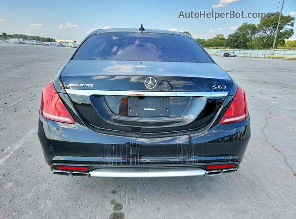 WDDUG7JBXHA291348 2017 MERCEDES-BENZ S Black Widok z tyłu