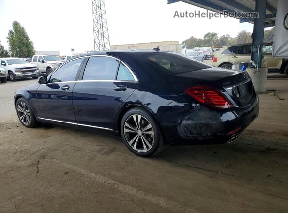 WDDUG8CB0HA305857 2017 MERCEDES-BENZ S Blue Trasero izquierdo