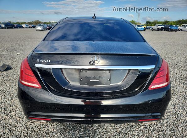 WDDUG8CB1GA255307 2016 MERCEDES-BENZ S Черный Вид сзади