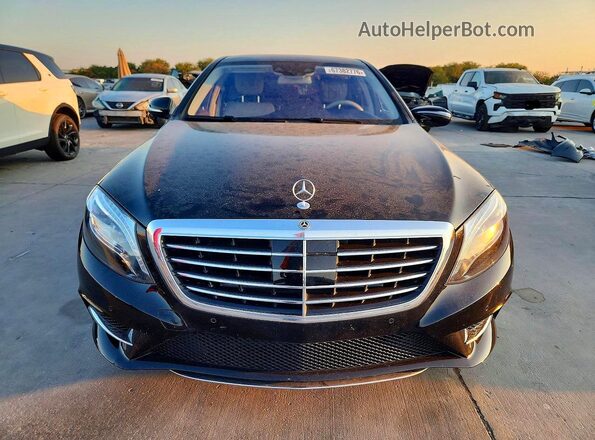 WDDUG8CB8HA337293 2017 MERCEDES-BENZ S Black Vista frontal