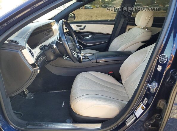 WDDUG8DB2JA418620 2018 MERCEDES-BENZ S Blue Vista interior delantera