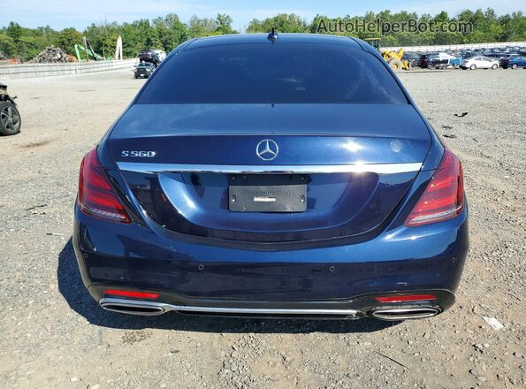 WDDUG8DB2JA418620 2018 MERCEDES-BENZ S Blue Vista trasera