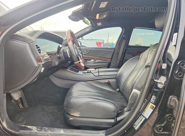 WDDUG8DB3JA386311 2018 MERCEDES-BENZ S Black Vista interior delantera