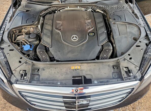 WDDUG8DB3JA386311 2018 MERCEDES-BENZ S Black Vista interior trasera
