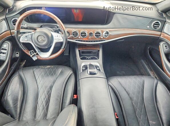 WDDUG8DB3JA386311 2018 MERCEDES-BENZ S Black Vista del salpicadero